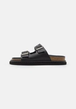 Marc O'Polo MATS - Pantolette Flach - Black