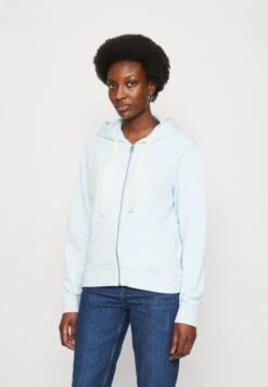 Marc O'Polo LONG SLEEVE ZIP - Sweatjacke - Spring Sky