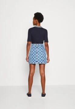 Marc O'Polo DENIM SKIRT A-SHAPED FIT HIGH WAIST - A-Linien-Rock - Multi/light Blue -Marc OPolo Geschaft 502458b7bbfc4789ade68a890dbc954e