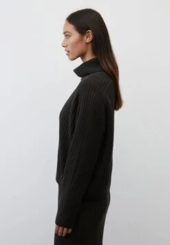 Marc O'Polo LONGSLEEVE TURTLE NECK - Strickpullover - Black -Marc OPolo Geschaft 5288f95d792a44c99d89b0292edfe3e4