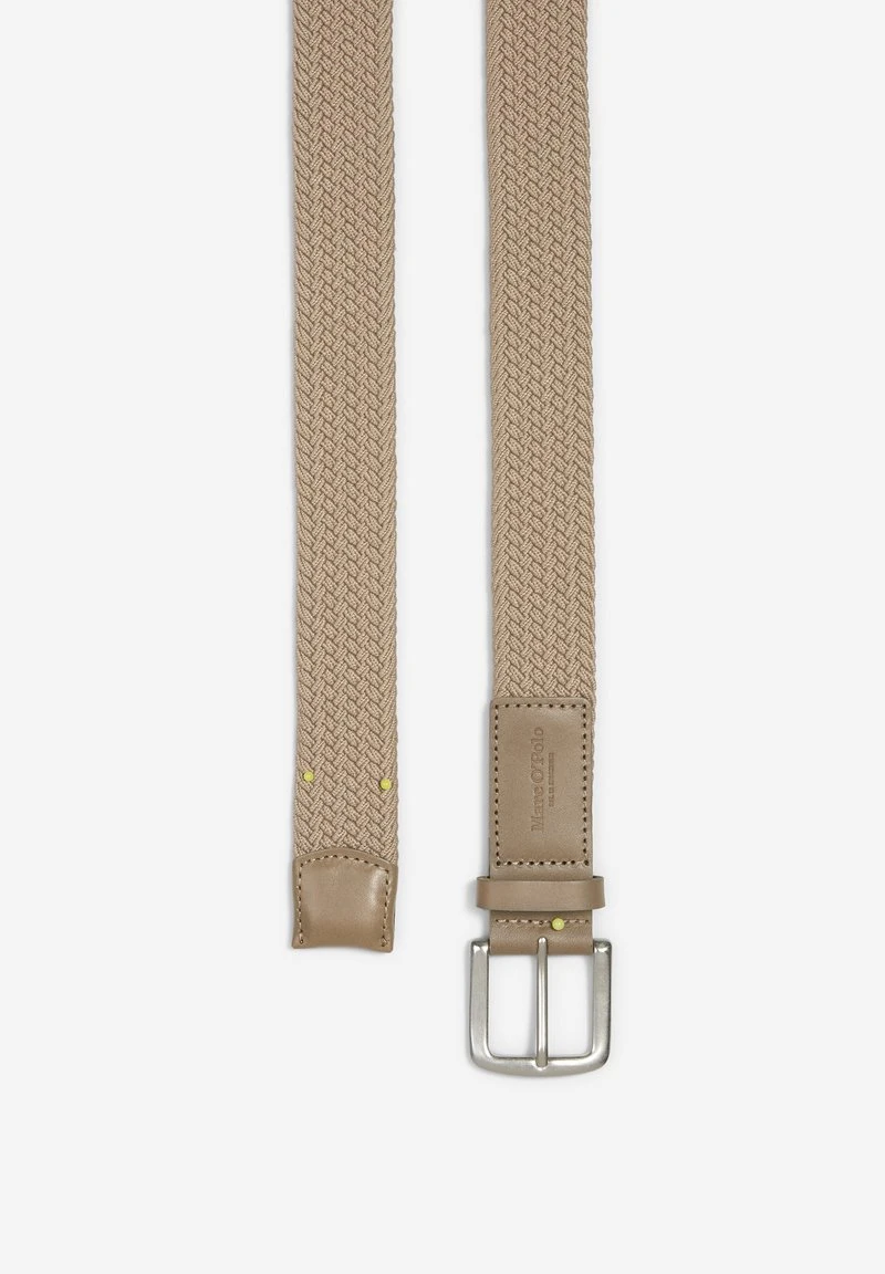 Marc O'Polo MIT ECHTLEDER-DETAILS - Flechtgürtel - Soft Mocca 4 Marc O'Polo MIT ECHTLEDER-DETAILS - Flechtgürtel - Soft Mocca – Bild 2