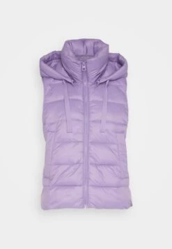 Marc O'Polo VEST DETACHABLE HOOD WELT POCKETS SIDE SLIT - Weste - Sunbleached Purple -Marc OPolo Geschaft 545f42447d5442e290dfc232171592f5