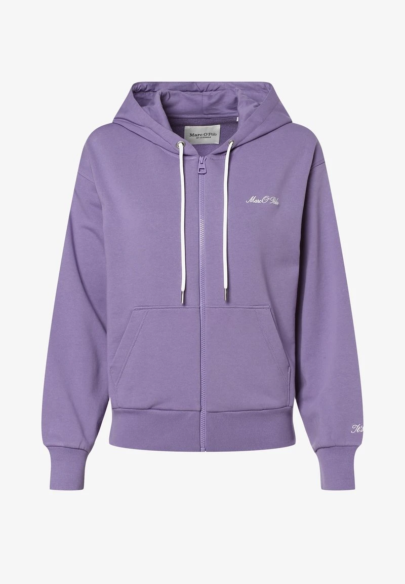 Marc O'Polo Sweatjacke - White Cotton 5 Marc O'Polo Sweatjacke - White Cotton – Bild 3