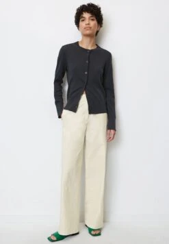 Marc O'Polo REGULAR AUS SLUB - Strickjacke - Deep Blue Sea -Marc OPolo Geschaft 55d77d4b46274a4885457a7a34b05af6