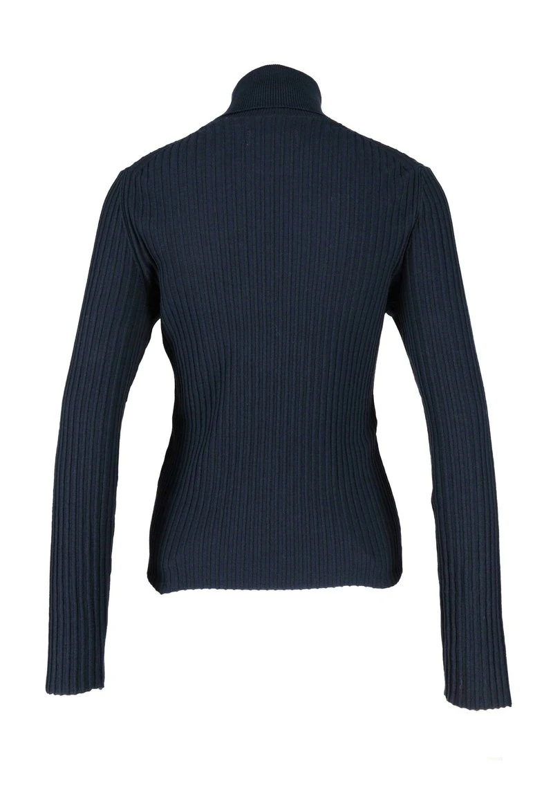 Marc O'Polo DENIM TURTLENECK SLIM FIT - Strickpullover - Navy Teal 4 Marc O'Polo DENIM TURTLENECK SLIM FIT - Strickpullover - Navy Teal – Bild 2