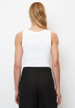 Marc O'Polo TANK AUS ORGANIC - Top - White -Marc OPolo Geschaft 5896072cffe641d48d43fab7e6d12cd6