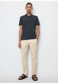 Marc O'Polo KURZARM-SHAPED IN SOFTER SLUB-QUALI - Poloshirt - Dark Navy -Marc OPolo Geschaft 5910d8c728ff4dd3afaa72550f50a010