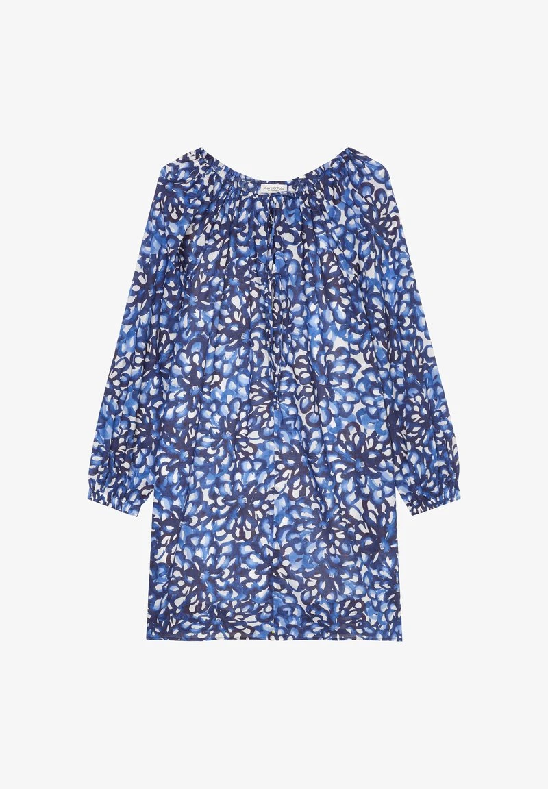 Marc O'Polo KURZES PRINT-BLUMEN AUS CRISPY-VOILE - Freizeitkleid - Multi Indigo 8 Marc O'Polo KURZES PRINT-BLUMEN AUS CRISPY-VOILE - Freizeitkleid - Multi Indigo – Bild 6