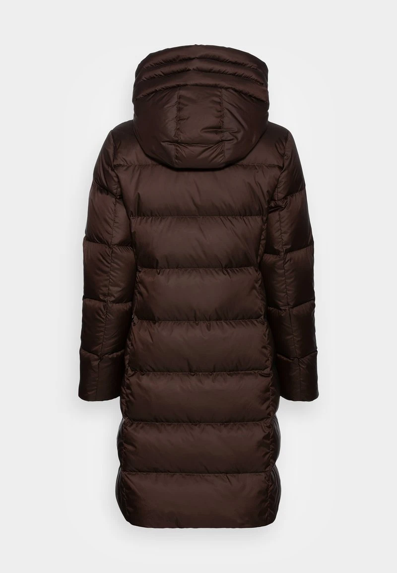 Marc O'Polo COAT LONG FIX HOOD WITH DRAWSTRING LONG ZIPPER - Daunenmantel - Hickory Brown 4 Marc O'Polo COAT LONG FIX HOOD WITH DRAWSTRING LONG ZIPPER - Daunenmantel - Hickory Brown – Bild 2