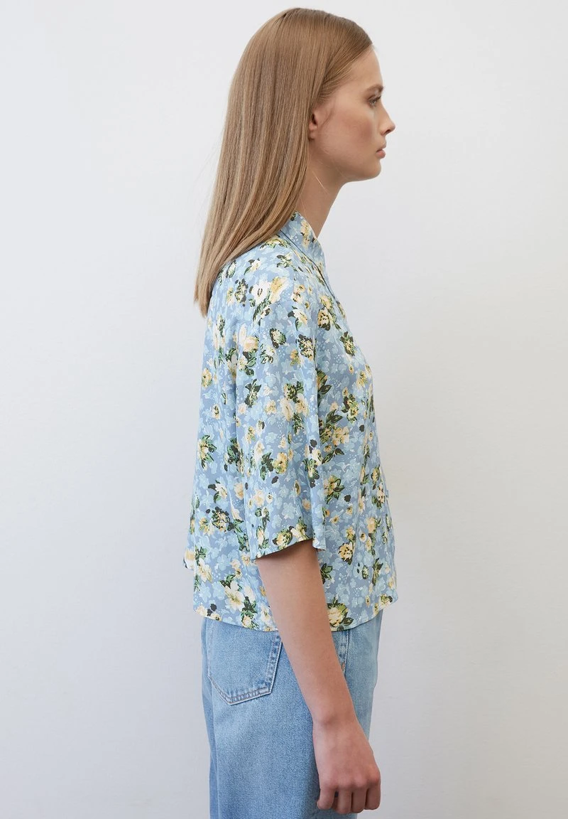 Marc O'Polo DENIM MIT ALLOVER-PRINT AUS LENZING™ ECOV - Hemdbluse - Multi Soft Sky Blue 7 Marc O'Polo DENIM MIT ALLOVER-PRINT AUS LENZING™ ECOV - Hemdbluse - Multi Soft Sky Blue – Bild 5