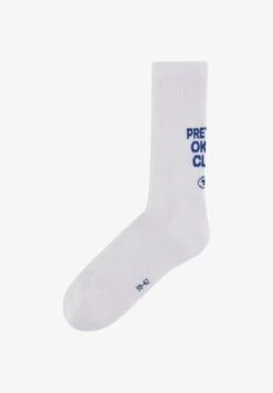Marc O'Polo MIT SPORTIVEN STREIFEN - Socken - White Blue -Marc OPolo Geschaft 5bc69a9e9999419aae1214c249022ba9