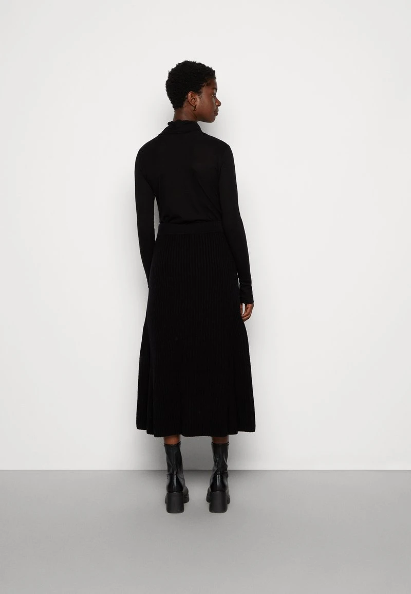 Marc O'Polo SKIRT MIDI A-SHAPE - A-Linien-Rock - Black 5 Marc O'Polo SKIRT MIDI A-SHAPE - A-Linien-Rock - Black – Bild 3