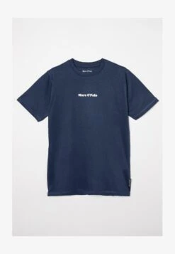 Marc O'Polo T-Shirt Print - Washed Blue
