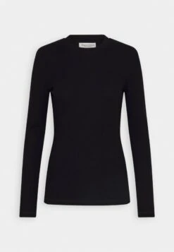 Marc O'Polo LONG SLEEVE ROUND NECK - Langarmshirt - Black -Marc OPolo Geschaft 5d19d123da33464cbe61fc720c865dff