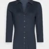 Marc O'Polo BLOUSE CLASSIC FIT - Hemdbluse - Deep Blue Sea -Marc OPolo Geschaft 5f72d54838014897b2fc673ad25aec80