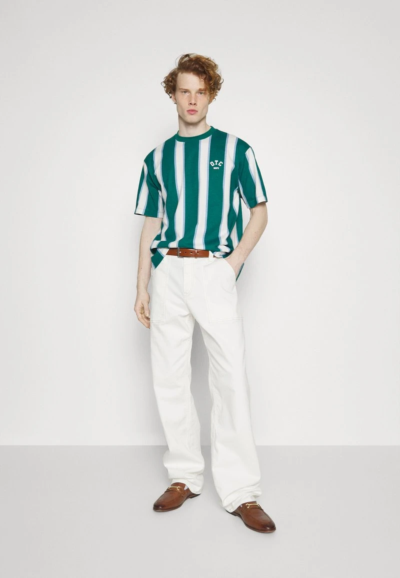 Marc O'Polo DENIM SHORT SLEEVE VERTICAL EMBROIDERY - T-Shirt Print - Multi/green 4 Marc O'Polo DENIM SHORT SLEEVE VERTICAL EMBROIDERY - T-Shirt Print - Multi/green – Bild 2