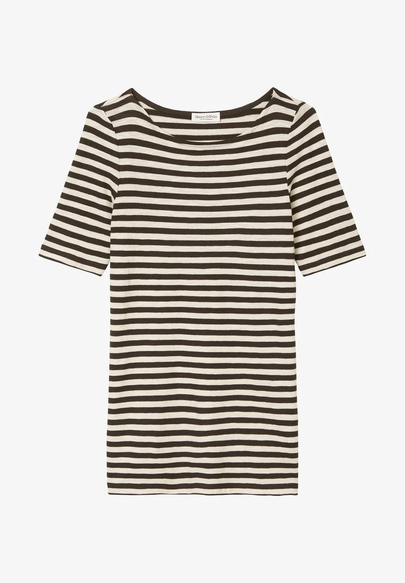 Marc O'Polo GESTREIFTES AUS - T-Shirt Print - Dark Brown 8 Marc O'Polo GESTREIFTES AUS - T-Shirt Print - Dark Brown – Bild 6
