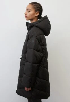 Marc O'Polo DENIM PUFFER MIDI COAT WITH HOOD - Wintermantel - Black 12 Marc O'Polo DENIM PUFFER MIDI COAT WITH HOOD - Wintermantel - Black -Marc OPolo Geschaft 6082bde2136a4f5dbf2b86b7e3bdf874
