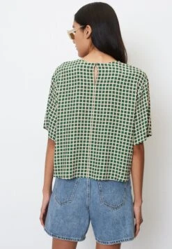 Marc O'Polo DENIM SHORT SLEEVE - Bluse - Multi Blue -Marc OPolo Geschaft 609d2e955d664cacbf29bf3f4bee6de5