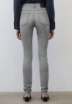 Marc O'Polo MODELL SKARA HIGH WAIST SKINNY AUS STRETCH-ORG - Jeans Slim Fit - Comfort Light Grey Wash -Marc OPolo Geschaft 60a4a5911dae40be9892913100d821d4