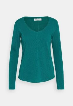 Marc O'Polo DENIM LONGSLEEVE V NECK REGULAR FIT - Langarmshirt - Green -Marc OPolo Geschaft 61254869c931424d96b7c5754ff3ddb0