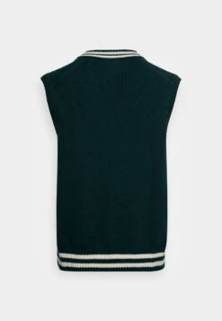 Marc O'Polo DENIM V NECK VEST - Strickpullover - Midnight Flora -Marc OPolo Geschaft 61448fa7b6fc4a75a073fb9591dcdf83