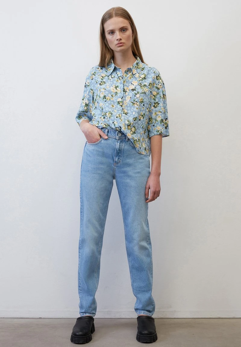 Marc O'Polo DENIM MIT ALLOVER-PRINT AUS LENZING™ ECOV - Hemdbluse - Multi Soft Sky Blue 4 Marc O'Polo DENIM MIT ALLOVER-PRINT AUS LENZING™ ECOV - Hemdbluse - Multi Soft Sky Blue – Bild 2