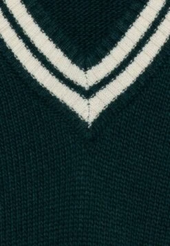 Marc O'Polo DENIM V NECK VEST - Strickpullover - Midnight Flora -Marc OPolo Geschaft 64777848514341d9a02fae008e5133a5