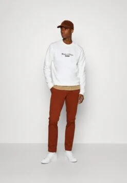 Marc O'Polo DENIM LONG SLEEVE LOGO PRINT ARTWORK - Sweatshirt - Egg White -Marc OPolo Geschaft 662376e5b4e44970b451b9bed3191797