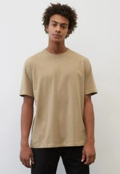 Marc O'Polo REGULAR - T-Shirt Basic - Soft Mocca