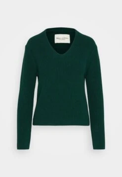 Marc O'Polo LONGSLEEVE V NECK - Strickpullover - Black -Marc OPolo Geschaft 68b4aab473f446fd8bd341f8cdb3016d