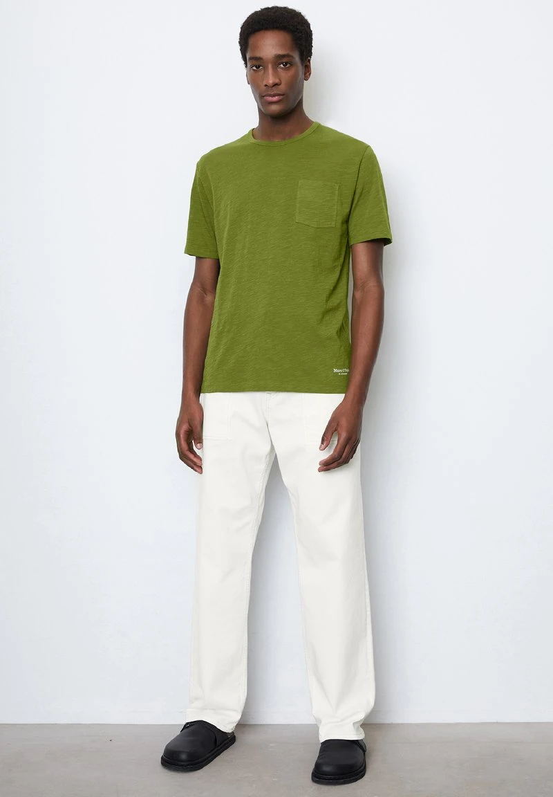 Marc O'Polo REGULAR - T-Shirt Basic - Cargo Khaki 4 Marc O'Polo REGULAR - T-Shirt Basic - Cargo Khaki – Bild 2