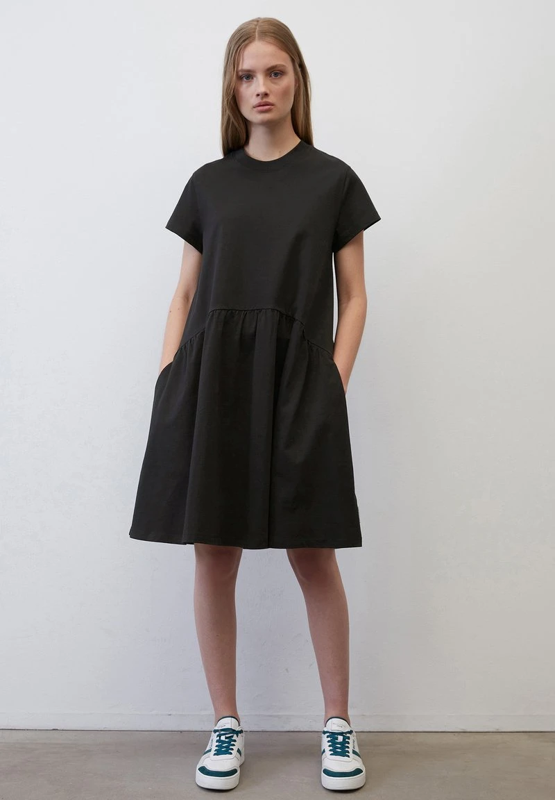 Marc O'Polo DENIM STIL LOOSE - Jerseykleid - Black 6 Marc O'Polo DENIM STIL LOOSE - Jerseykleid - Black – Bild 4