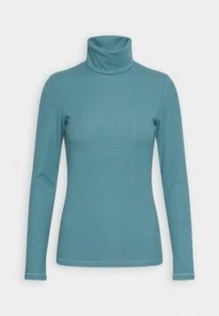 Marc O'Polo DENIM ROLLKRAGEN AUS LEICHTEM SINGLE - Langarmshirt - Navy Teal -Marc OPolo Geschaft 69cda28fe9d44a438f839188d41013ad