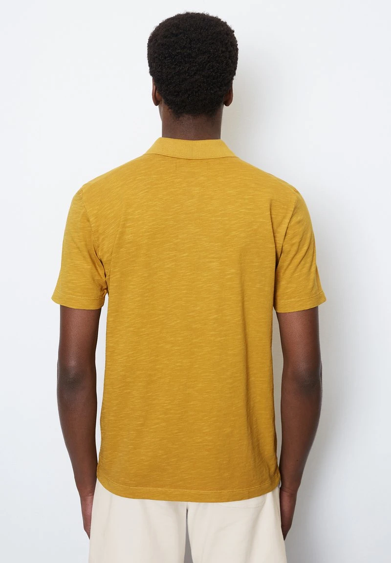 Marc O'Polo KURZARM-SHAPED IN SOFTER SLUB-QUALI - Poloshirt - Autumn Hay 4 Marc O'Polo KURZARM-SHAPED IN SOFTER SLUB-QUALI - Poloshirt - Autumn Hay – Bild 2