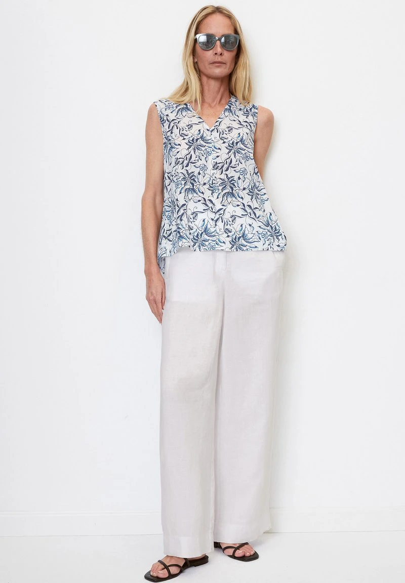 Marc O'Polo ÄRMELLOSE V NECK AUS CRISPY - Top - Multi 4 Marc O'Polo ÄRMELLOSE V NECK AUS CRISPY - Top - Multi – Bild 2