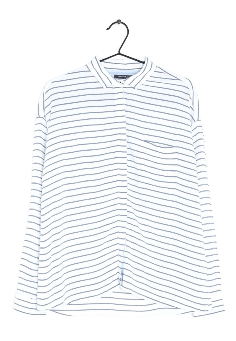 Marc O'Polo Hemdbluse - White 5 Marc O'Polo Hemdbluse - White – Bild 3