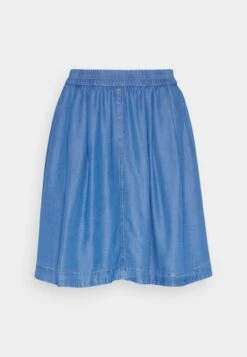 Marc O'Polo SKIRT FEMININ STYLE ELASTIC WAISTBAND SHORT LENGTH - Minirock - Washed Mid Blue -Marc OPolo Geschaft 6b8da0559ef74b6ebd71aee07b8624a4