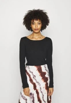 Marc O'Polo LONG SLEEVE BOAT NECK - Langarmshirt - Black -Marc OPolo Geschaft 6bc17ab48afd42a5b1f5ff92a2da7271 1