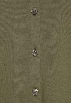 Marc O'Polo BLOUSE LONG SLEEVE COLLAR BUTTON PLACKET - Hemdbluse - Wild Olive -Marc OPolo Geschaft 6c1f00b232f94940900fc8bce5f6e2e2