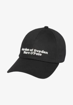 Marc O'Polo GARDEN OF SWEDEN AUS HOCHWERTIGEM ORGANIC-TWILL - Cap - Black