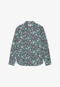 Marc O'Polo SHARP COLLAR MODERN SHAPE SLEEVE BUTTON - Hemdbluse - Multi -Marc OPolo Geschaft 6df567b9d42b4ec590017c91b4b9f26a 1