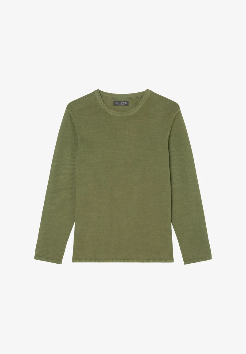 Marc O'Polo RUNDHALS REGULAR - Strickpullover - Olive 8 Marc O'Polo RUNDHALS REGULAR - Strickpullover - Olive – Bild 6