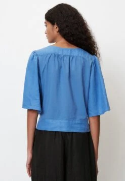 Marc O'Polo MIT MATERIAL-MIX-CHARAKTER - Bluse - Summer Sky -Marc OPolo Geschaft 70dbefb801f94fd78b65787e5ce7b75b