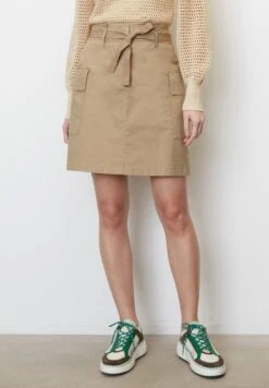 Marc O'Polo UTILITY STRETCHIGEM - A-Linien-Rock - Dusty Earth