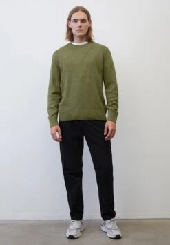 Marc O'Polo RUNDHALS IN SOMMERLICHEM BOUCLÉ - Strickpullover - Olive -Marc OPolo Geschaft 71a7731170cc44e2b3887f91797c6310