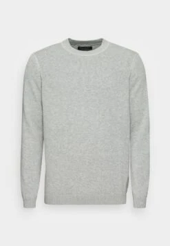 Marc O'Polo CREW NECK - Strickpullover - Silver Gray Melange -Marc OPolo Geschaft 73d800ee34474c81858edd0961a5b89d 2