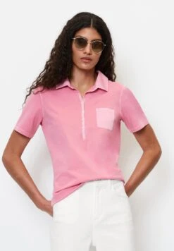 Marc O'Polo KURZARM REGULAR - Poloshirt - Easter Pink