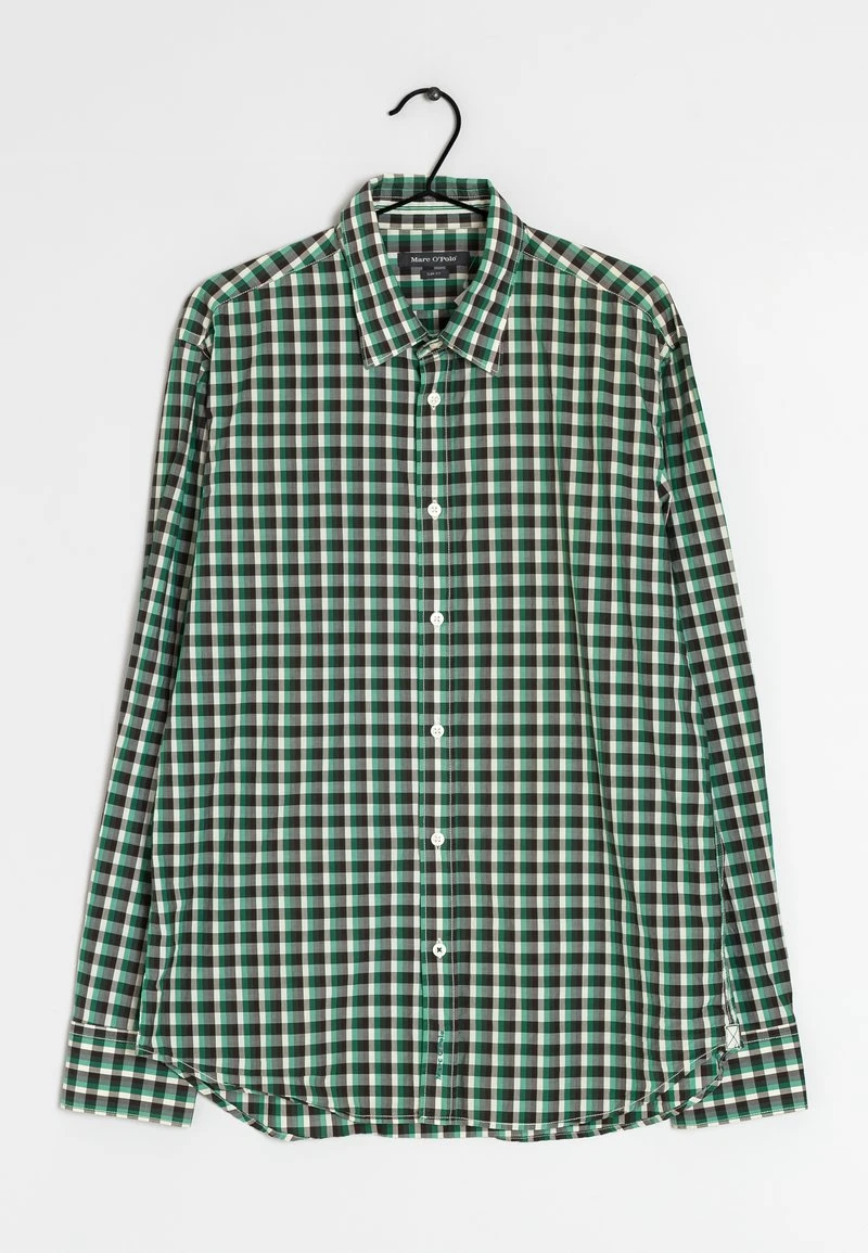 Marc O'Polo Hemd - Green Black 3 Marc O'Polo Hemd - Green Black