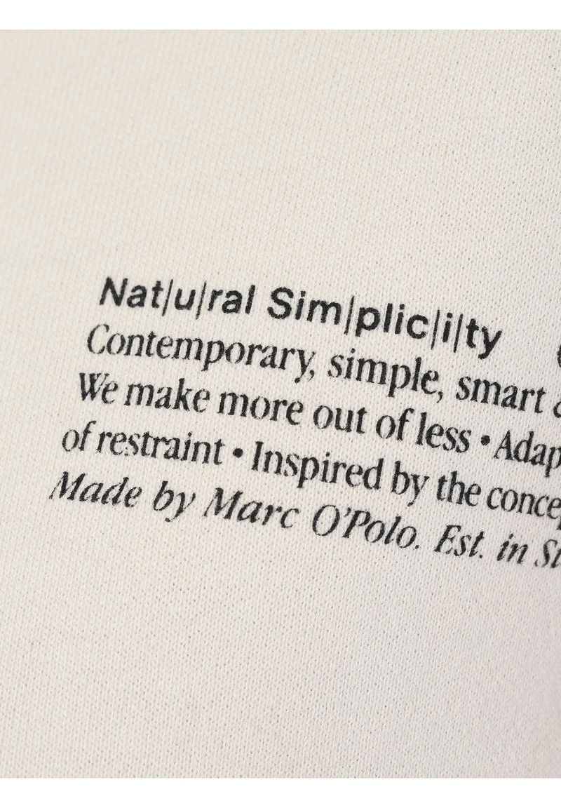 Marc O'Polo Kapuzenpullover - Sand 5 Marc O'Polo Kapuzenpullover - Sand – Bild 3